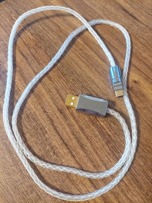 Кабель аудио YYTCG HIFI OTG Cable USB Type-A - Type-C  (1 метр)
