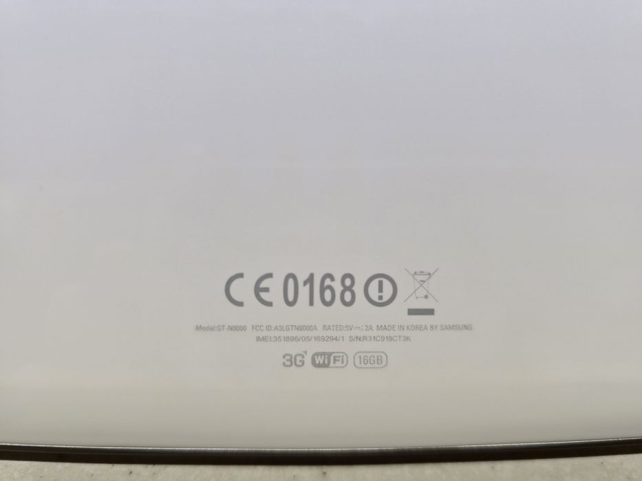 Планшет Samsung Galaxy Note 10.1 (GT-N8000ZWASEK) Pearl White