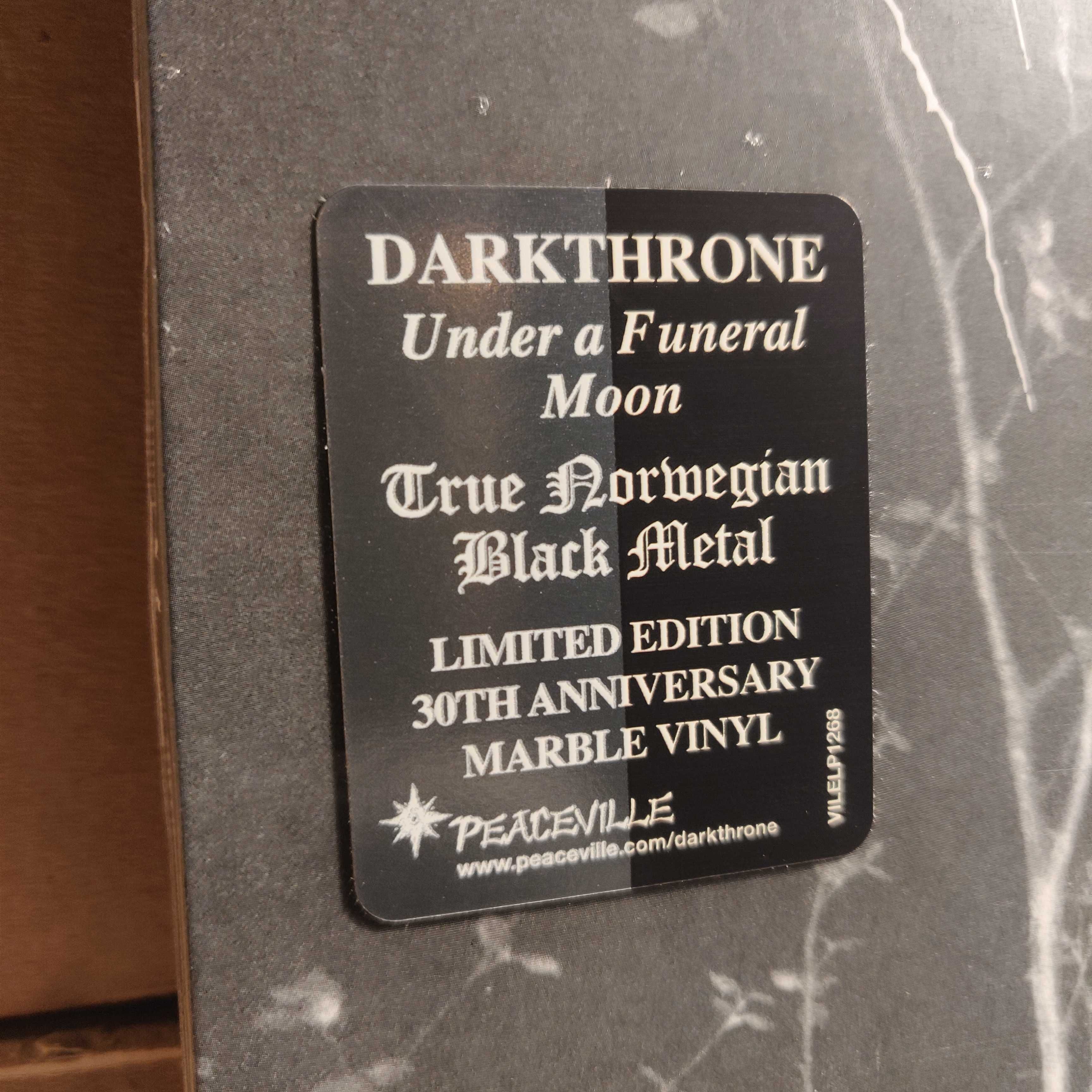 Лімітований вініл Darkthrone (1993/2023). Black Metal