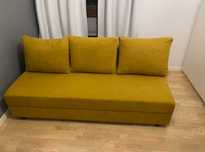 IKEA Sofa 3-osobowa rozkładana na tapczan dwuosobowy