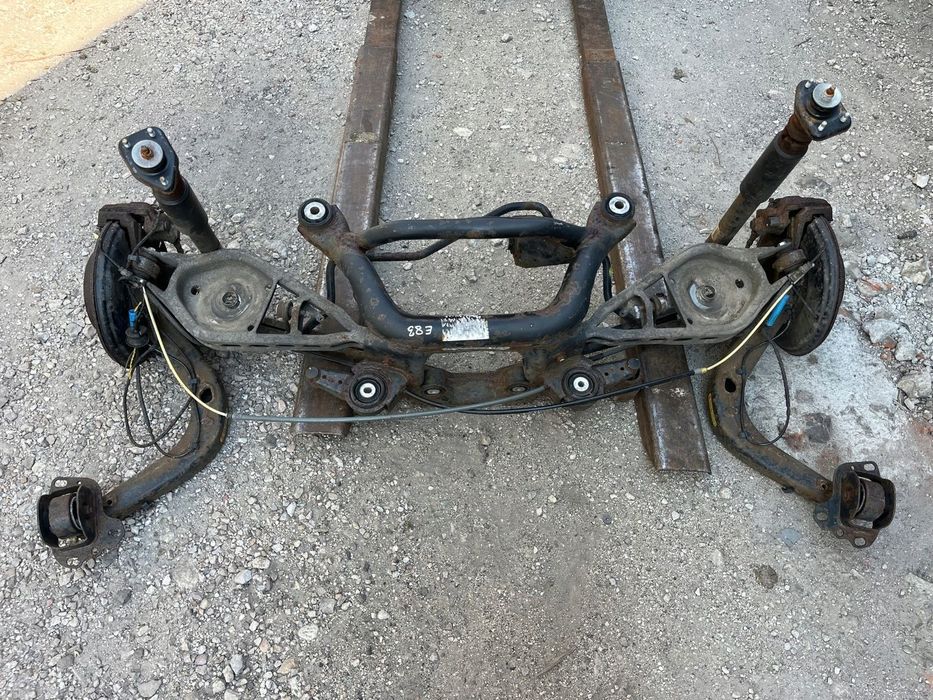 Zawieszenie belka wozek wahacze tyl BMW X3 E83 LIFT 2.0 D 177 KM KOMPLET