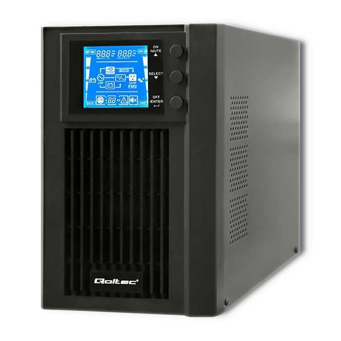 зарядна станція Комплект ДБЖ Qoltec Monolith 1000вт/800вт+2 акамулятор