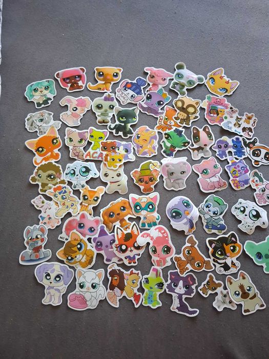 Naklejki LPS różne