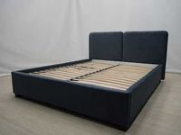 Мягкая двуспальная кровать "Атланта" в размере 140 без ниши в наличии