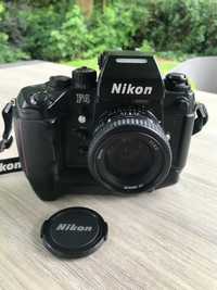 Nikon F4 Nikkor 1:1.4 50mm Nikon MB-21 high speed battery pack