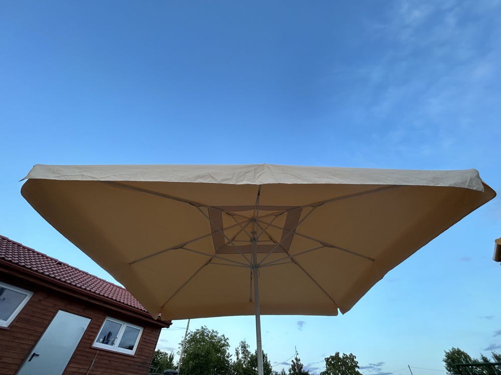 Parasol ogrodowy vis elegant 4x4 nowe poszycie aluminium profesjonalny