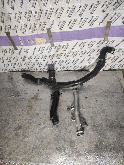 Патрубок охолодження інтеркулера турбіни VW Touareg NF Porsche Туарег