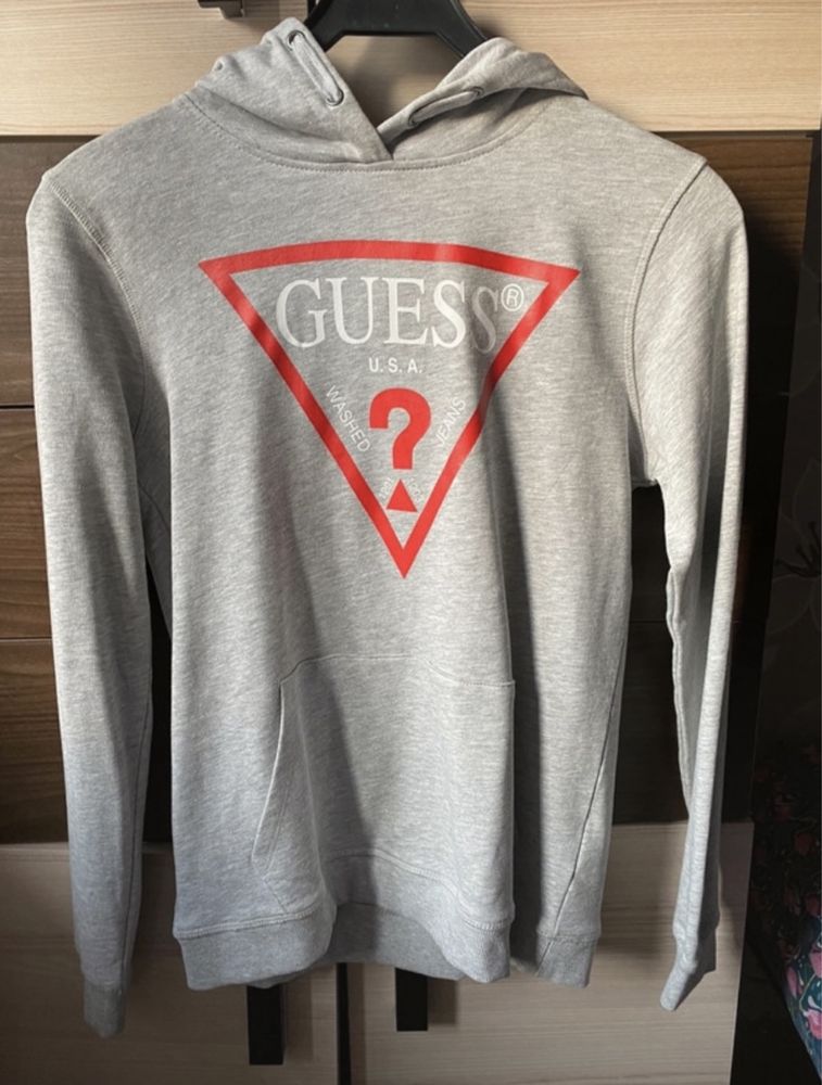 bluza z kapturem guess