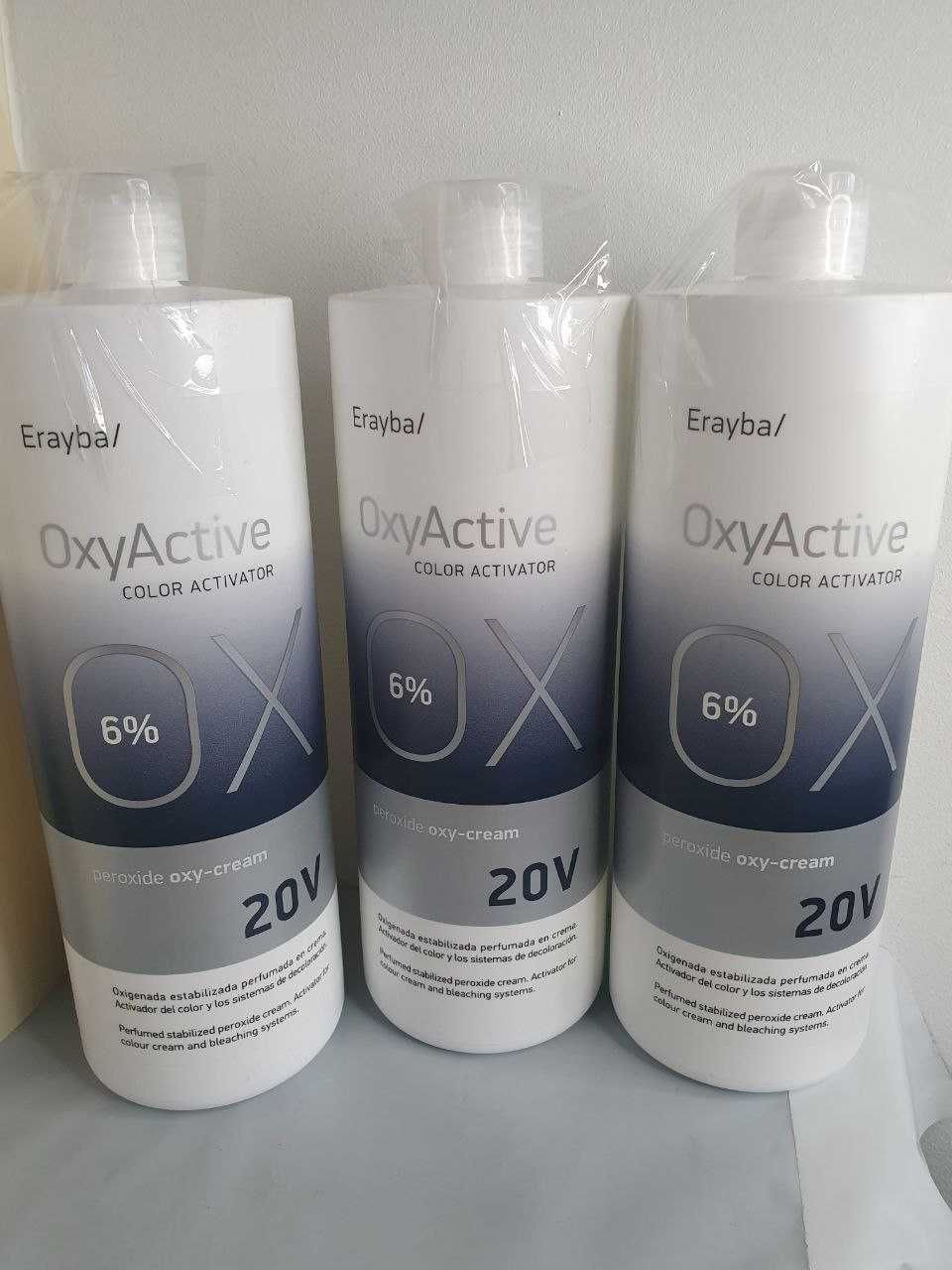 Erayba OxyActive 20 VOL окислитель окисник окислювач 6% для седины