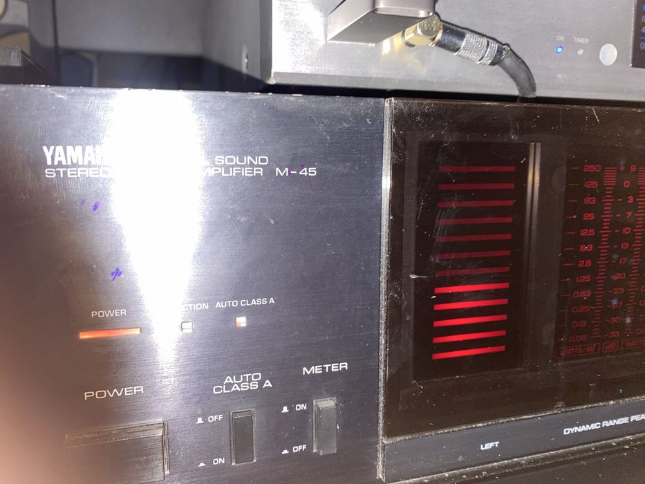 Продам попередній та кінцевий посилювачь Yamaha M-45,  пред СХ-50