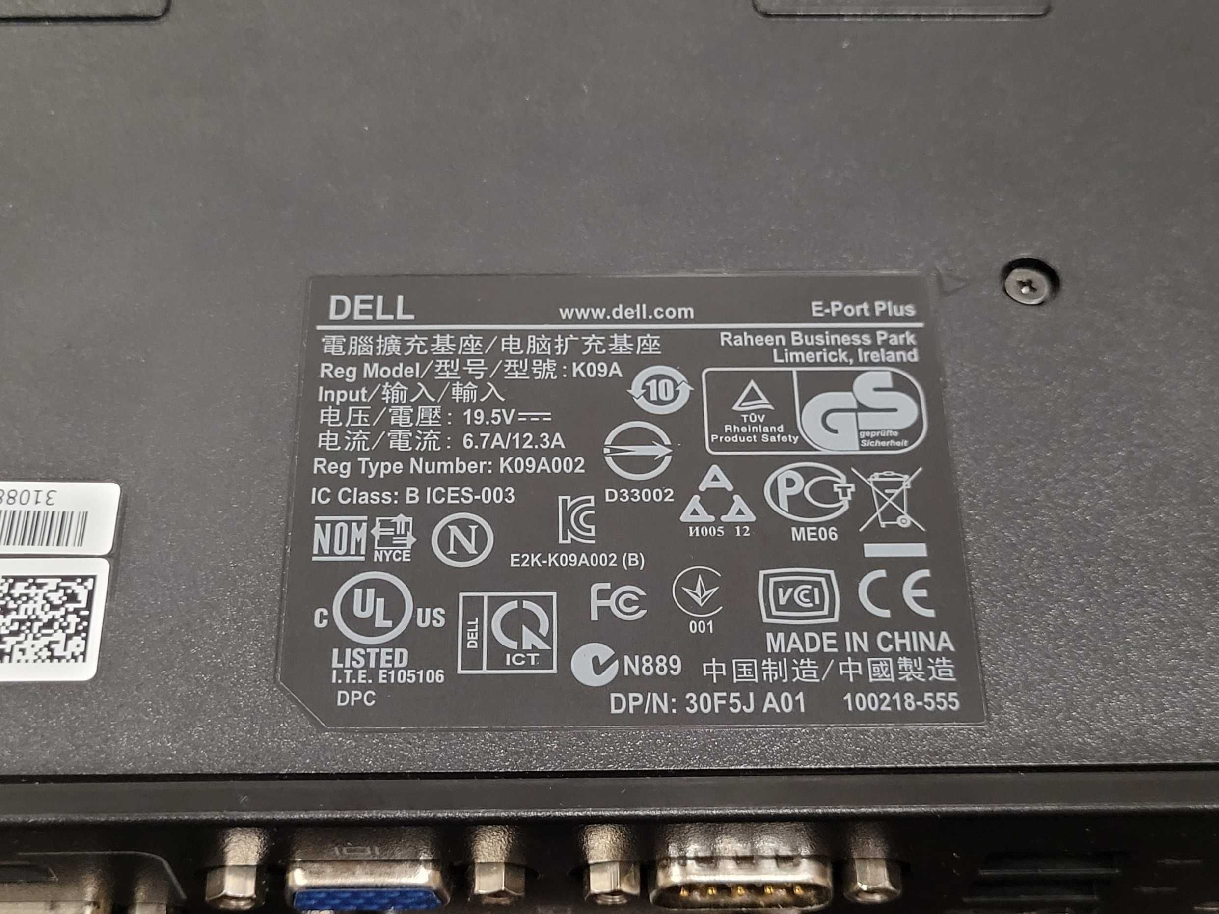 Stacja dokująca do laptopa DELL K09A