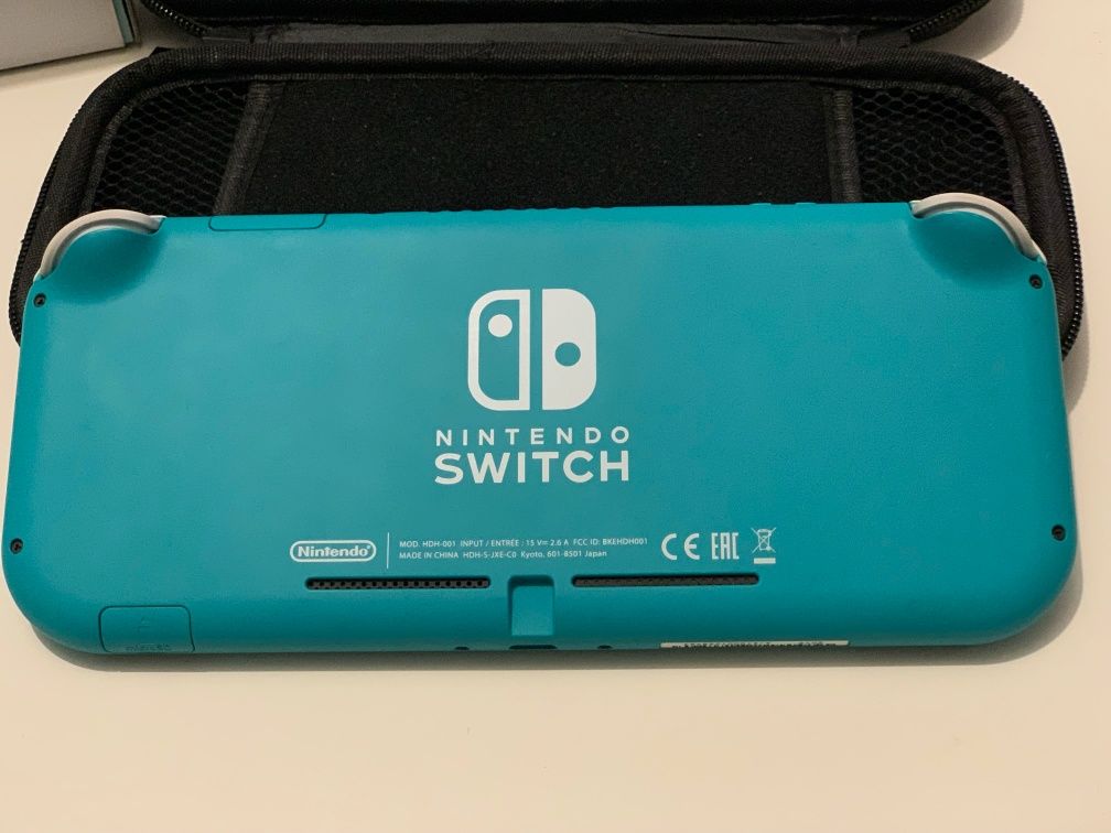 Zestaw konsola Nintendo Switch Lite turkusowy