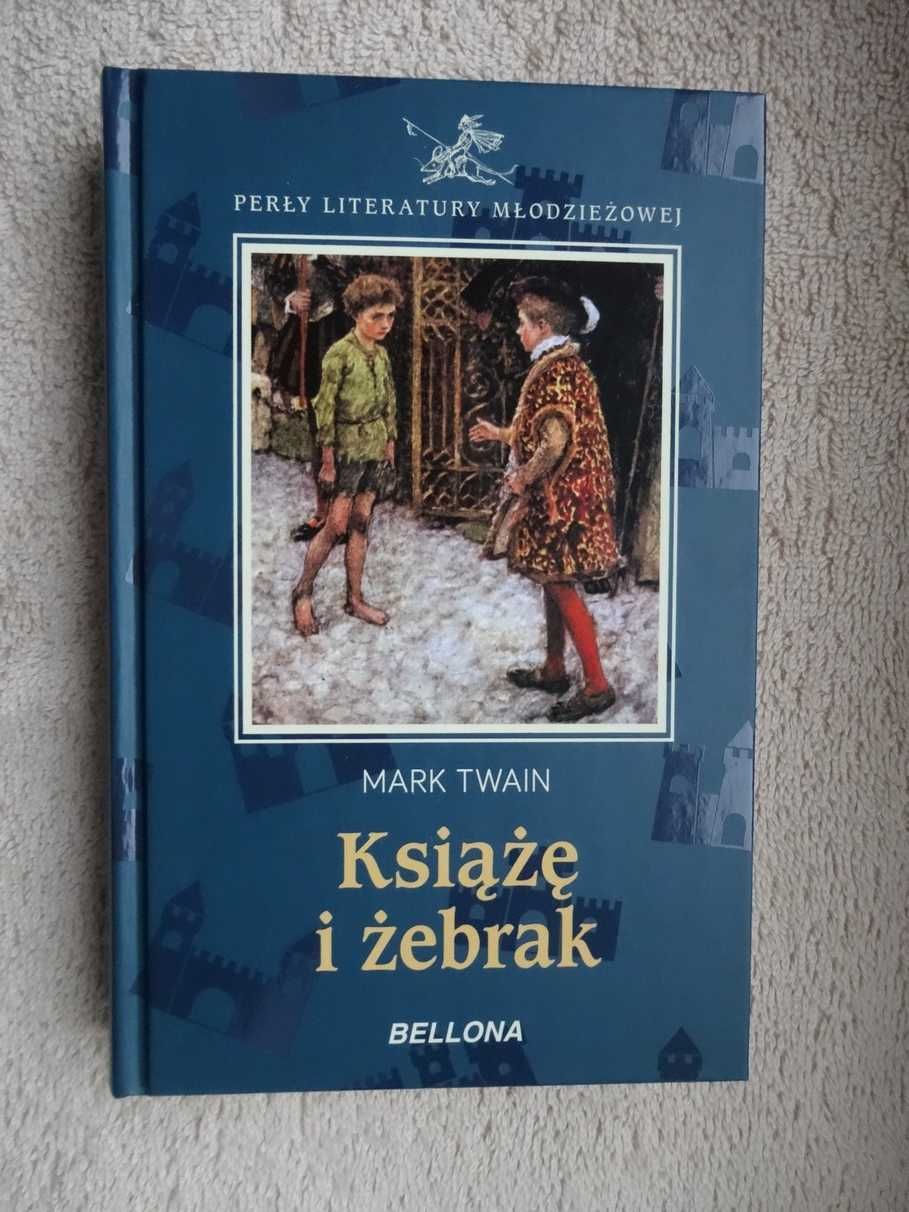 Książę i żebrak - Mark Twain _Perły Literatury_  NOWA
