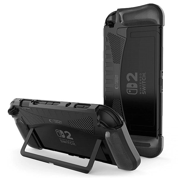 Tech-Protect Tpucarbon Nintendo Switch 2 Black