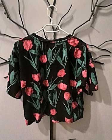 Bluzka z krótkim rękawem XL