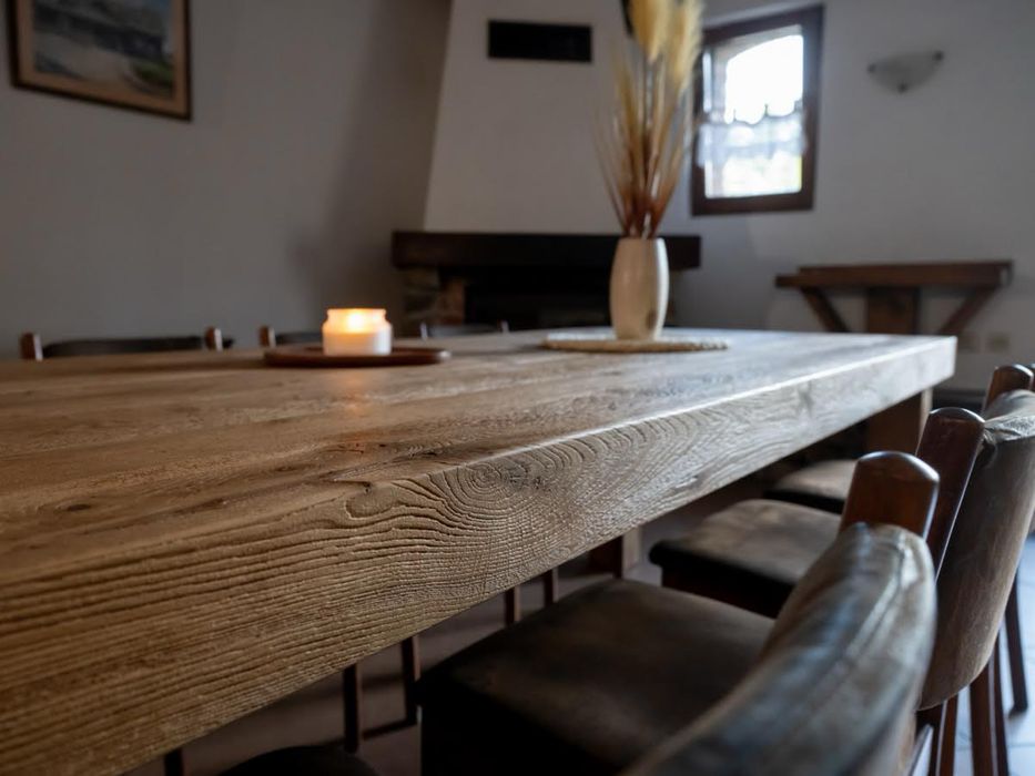 Stol debowy 260 Dab lite drewno do domu  rekodzielo Warszawa Stol