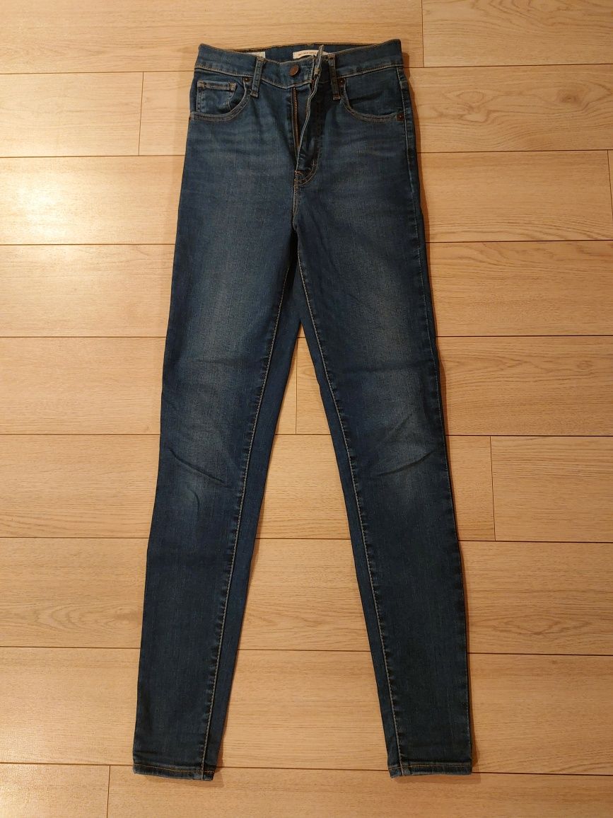 Jeansy Levi's mile high super skinny 25