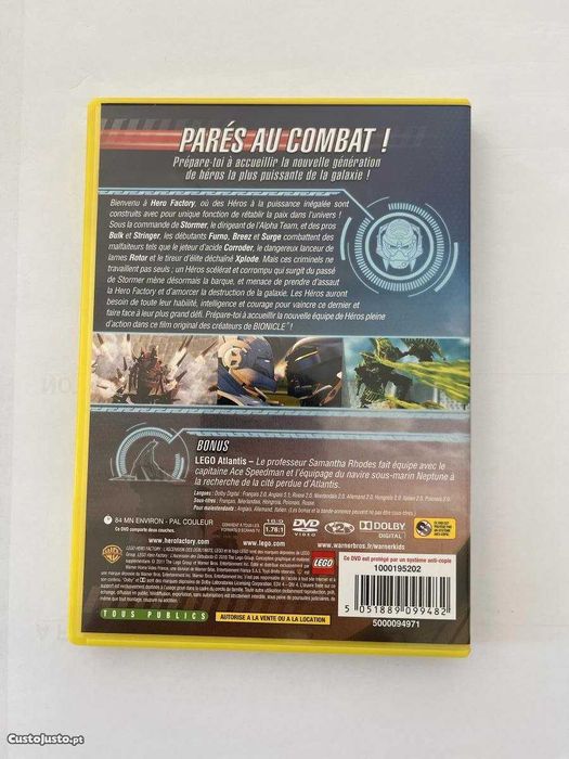 DVD Hero Factory Lego