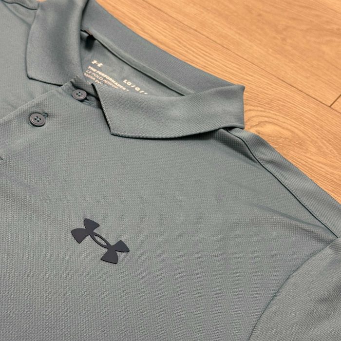 Бірюзова Футболка Поло Андер Армор Under Armour Perfomance, розмір XL