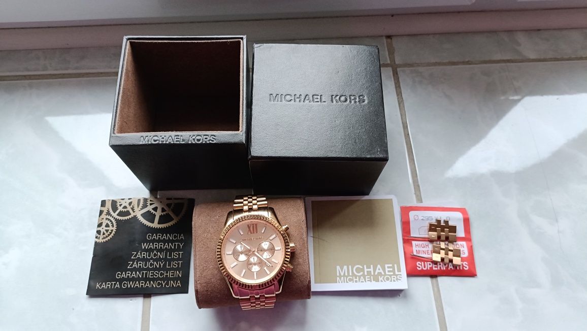 Zegarek Michael Kors Lexington MK8319 Rose Gold