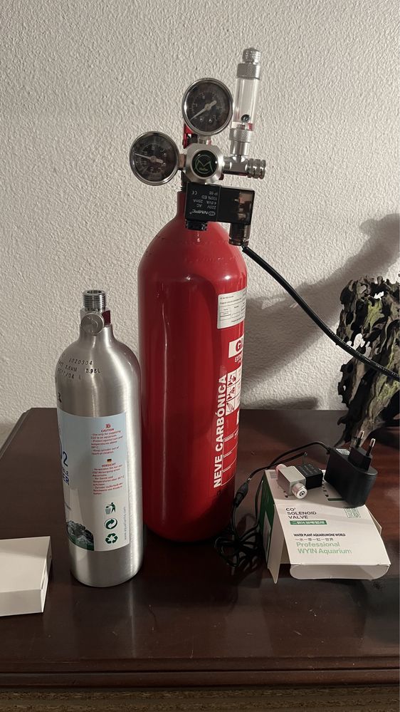 Kit co2 para aquario