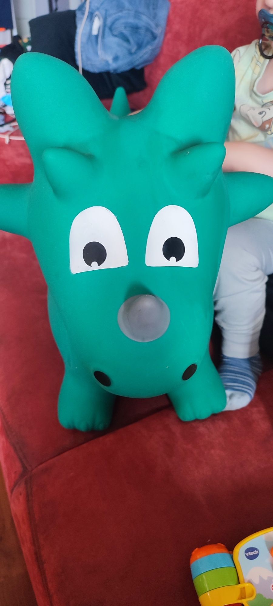 Zestaw zabawek, skoczek, kostka, interaktywne, Fisher Price, Vtech