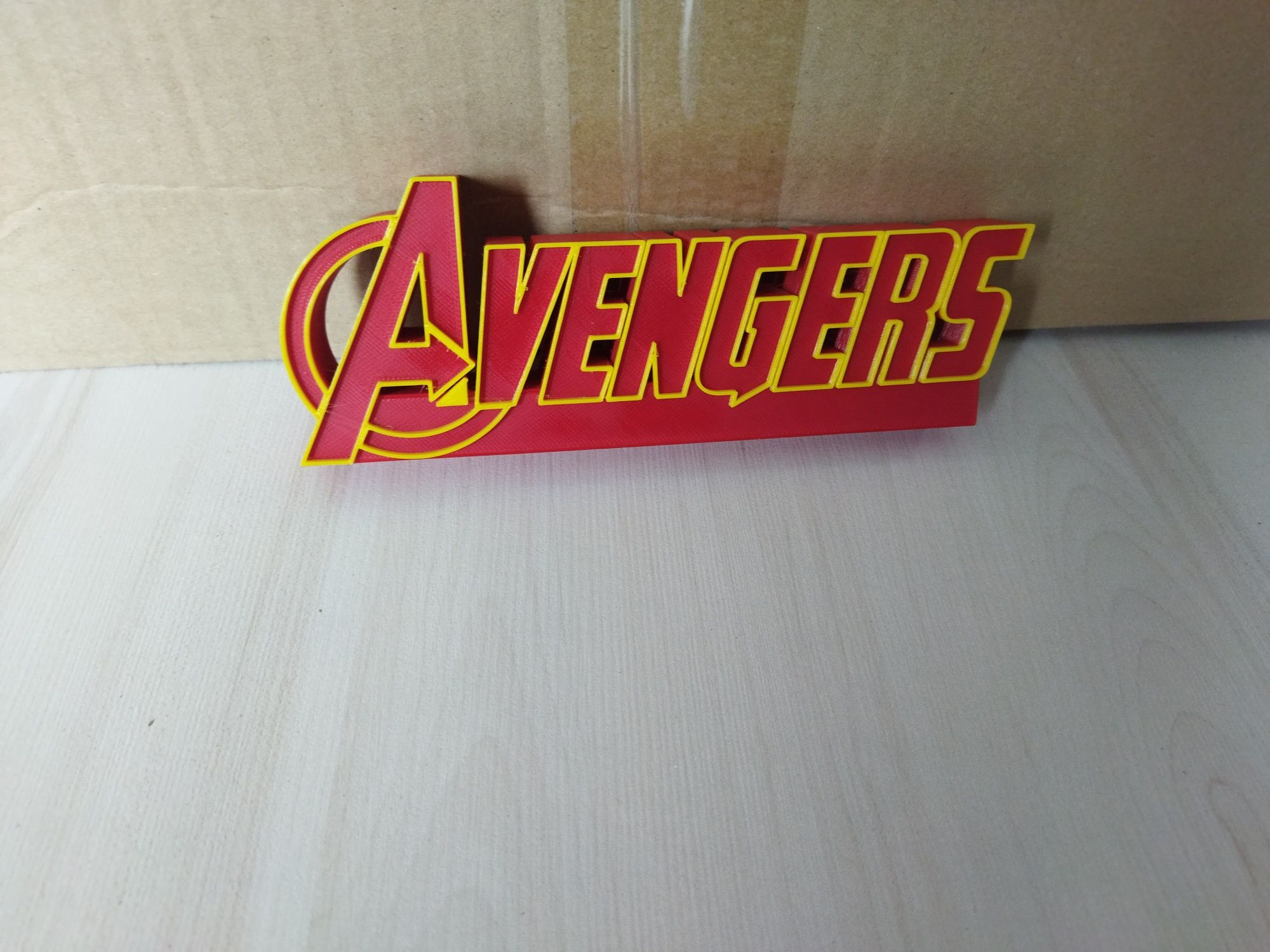 Avengers - ozdobne logo do kolekcji