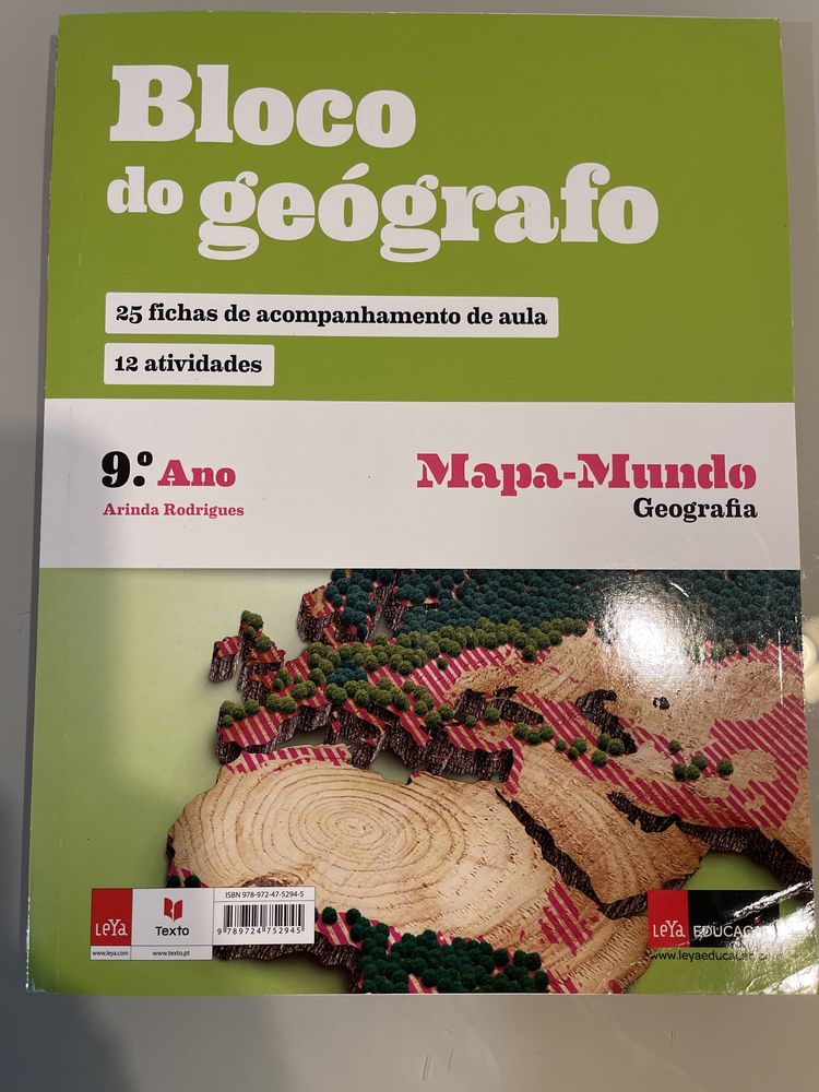 Caderno atividades Bloco do geógrafo 9° Ano