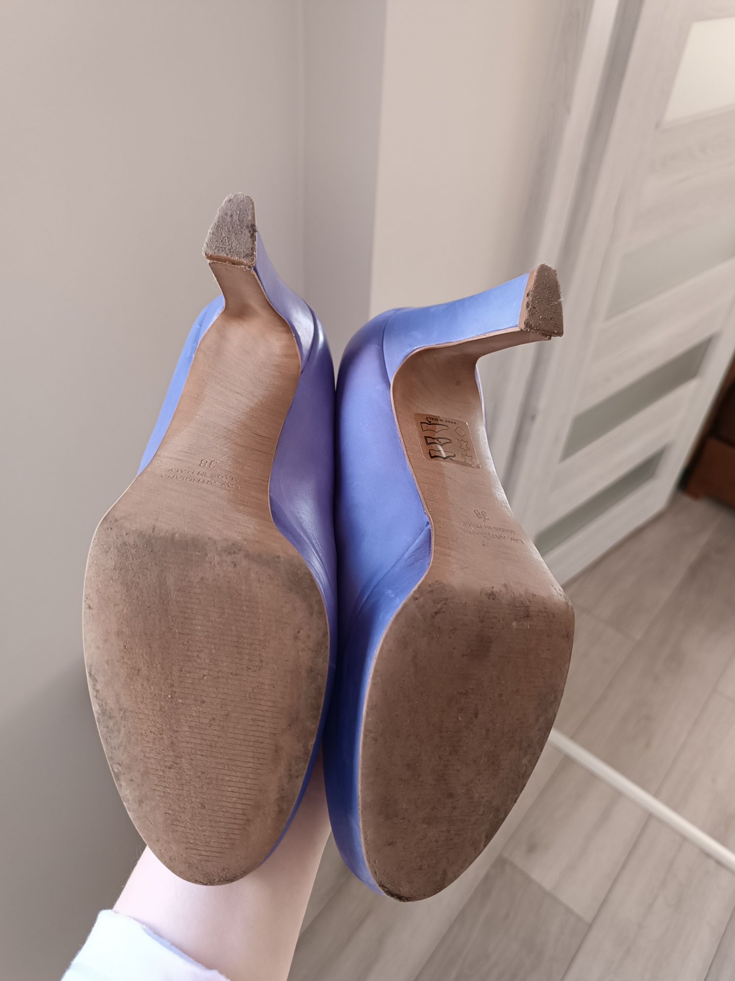 Buty na obcasie Maripé Delice Celadon