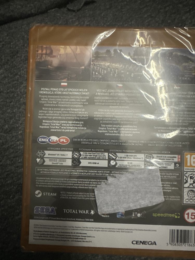 Empire: Total War + Napoleon - Game of the Year Edition PC