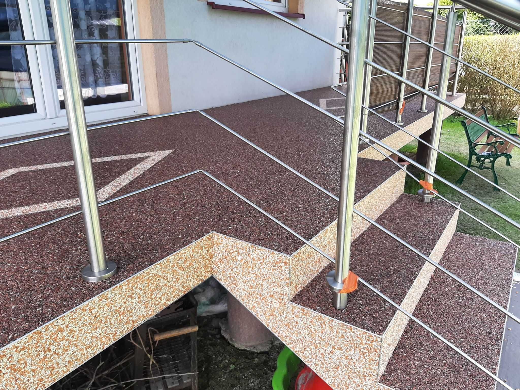 Kamienny dywan żywica poliuretanowa UV -plus hydroizolacja 145zł/m2