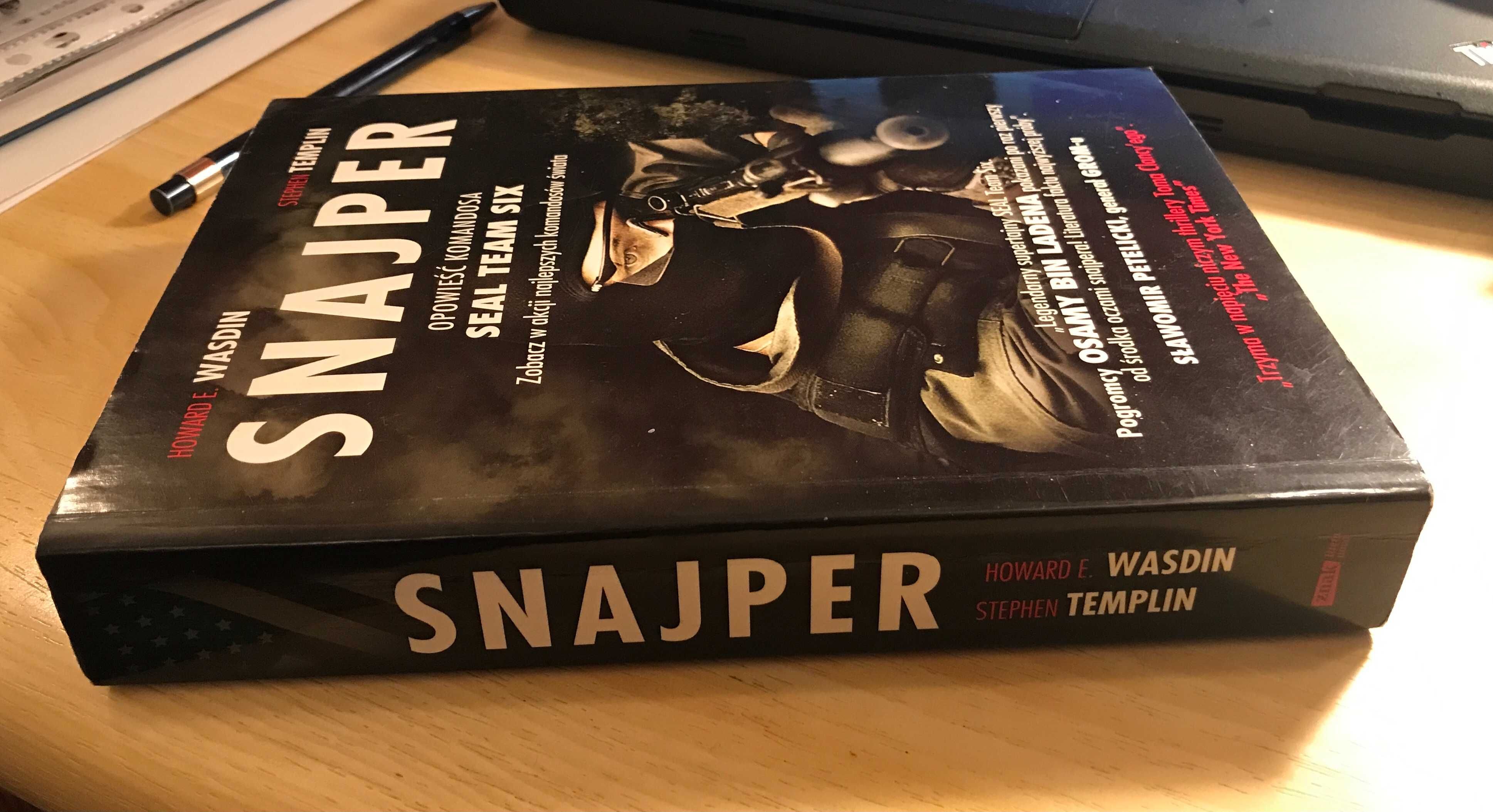 Książka "Snajper" Howard E. Wasdin & S. Templin - idealna na prezent