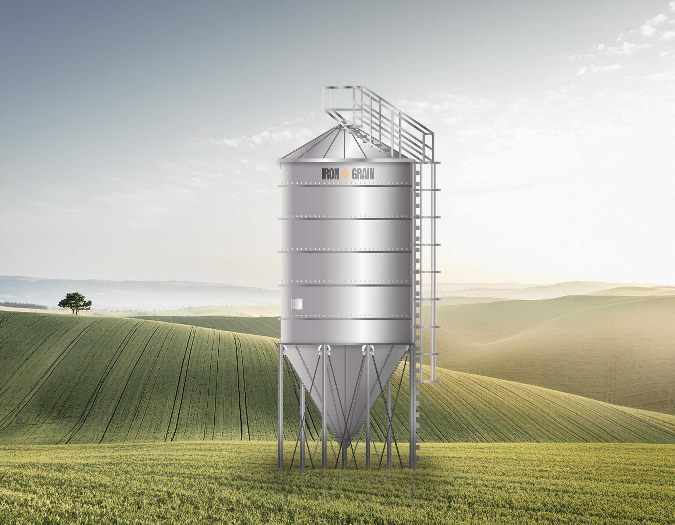 Silosy Paszowe Typu SLP Silos paszowy 10T 100 ton zbiornik na paszę 60