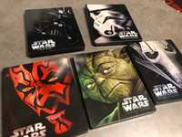 Star Wars I-V Steelbook Blu-ray Zestaw