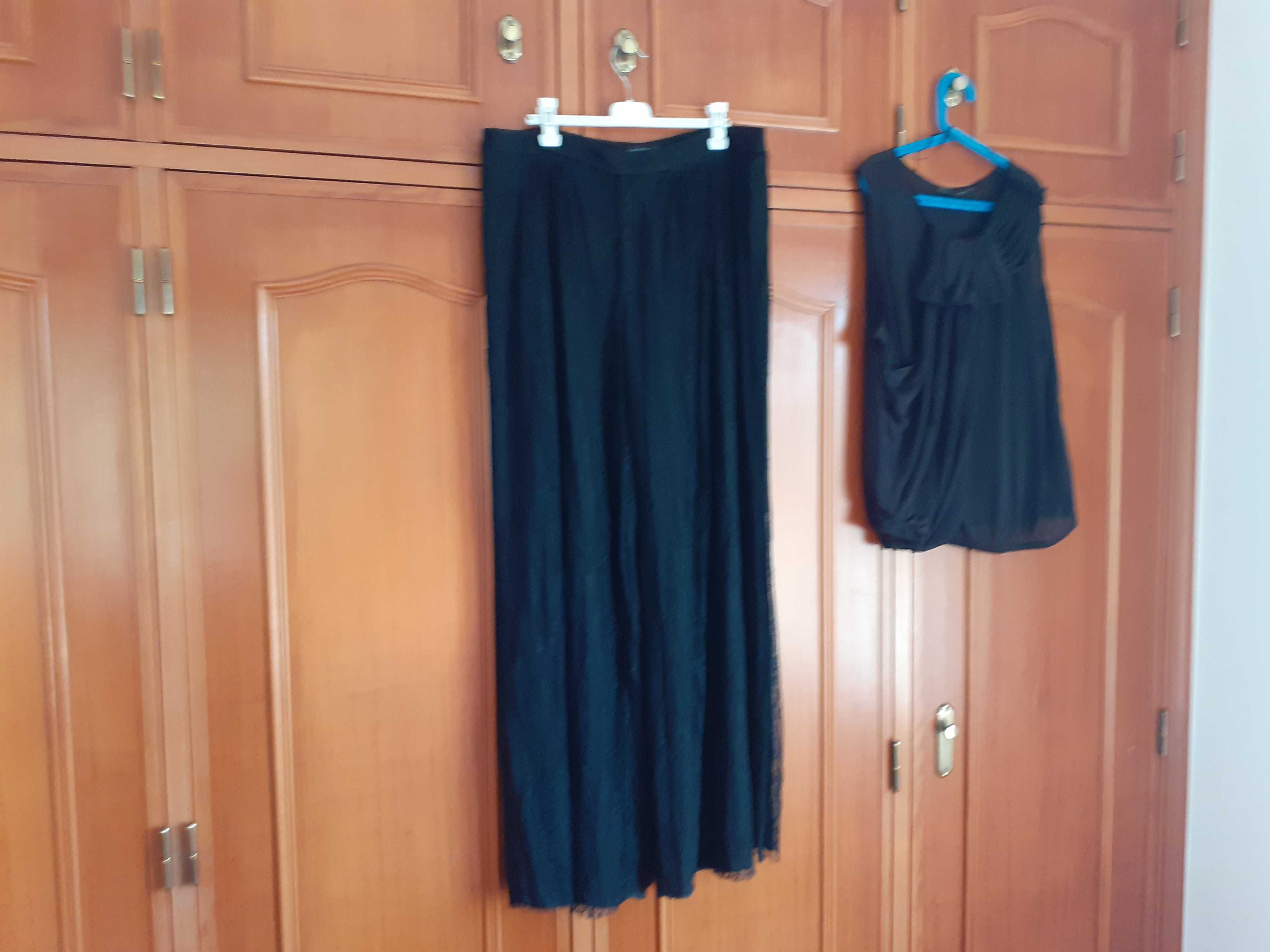 Conjunto Blusa e Calças Zara