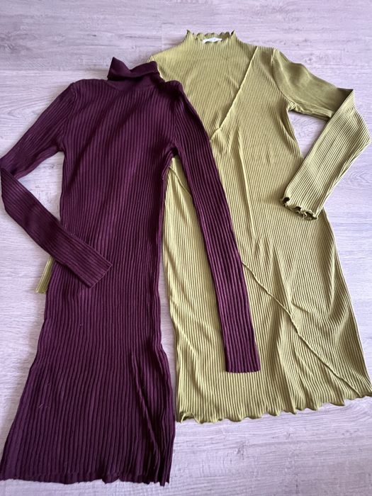 Плаття міні рубчик розмір 42-44