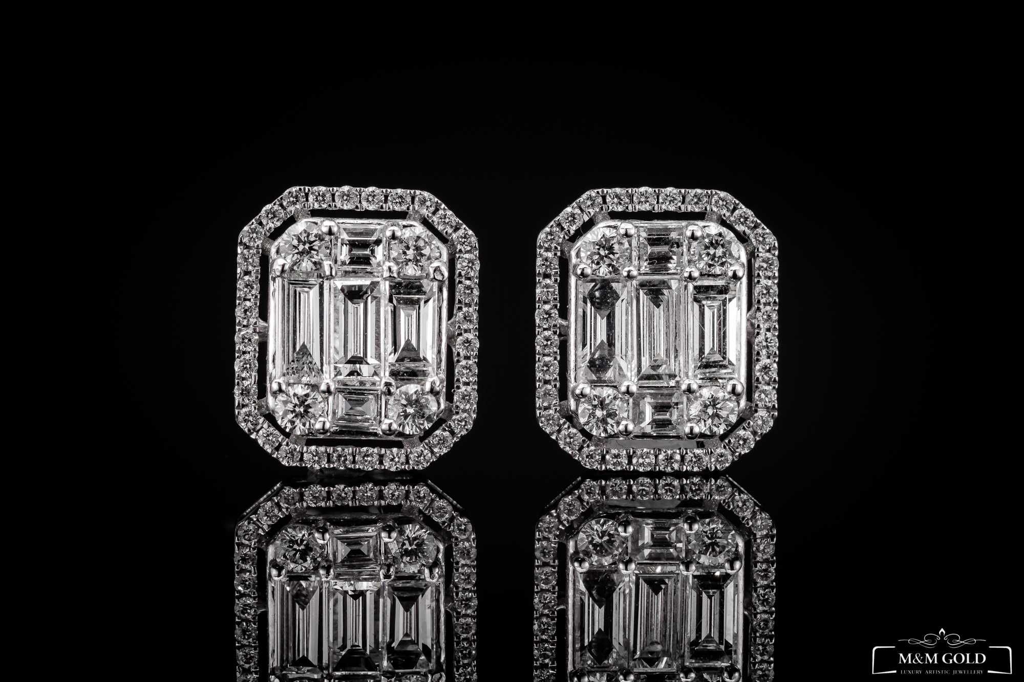 Kolczyki z diamentami z kolekcji Invisible