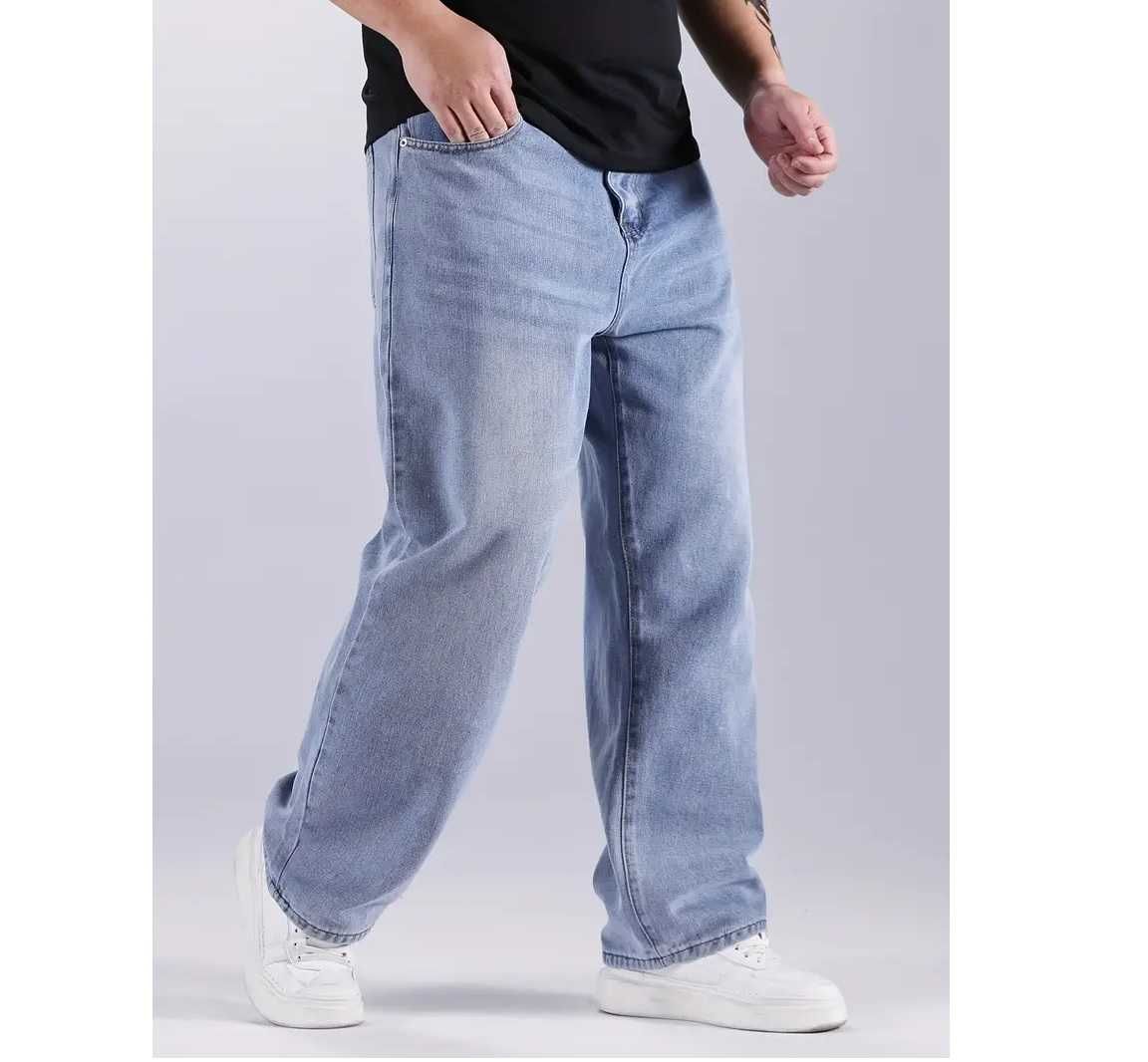 spodnie męskie nowe jeansy dżinsy jasne /NOWE/3-4XL