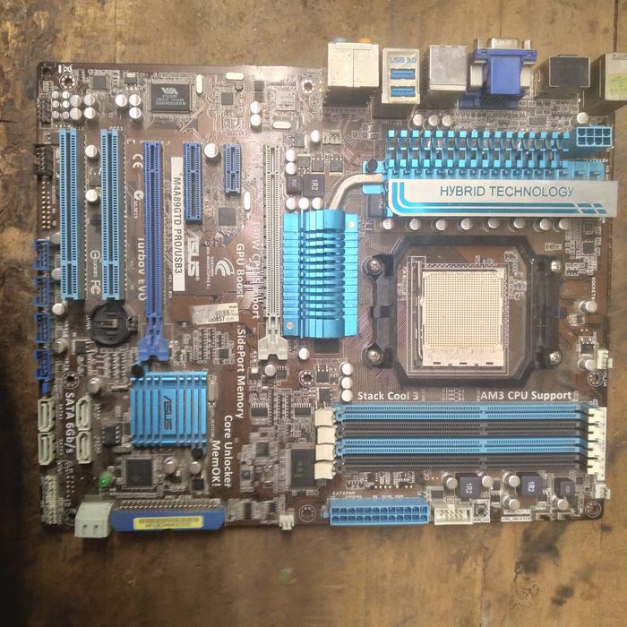 Płyta Asus M4A89GTD Pro Usb3 uszkodzona