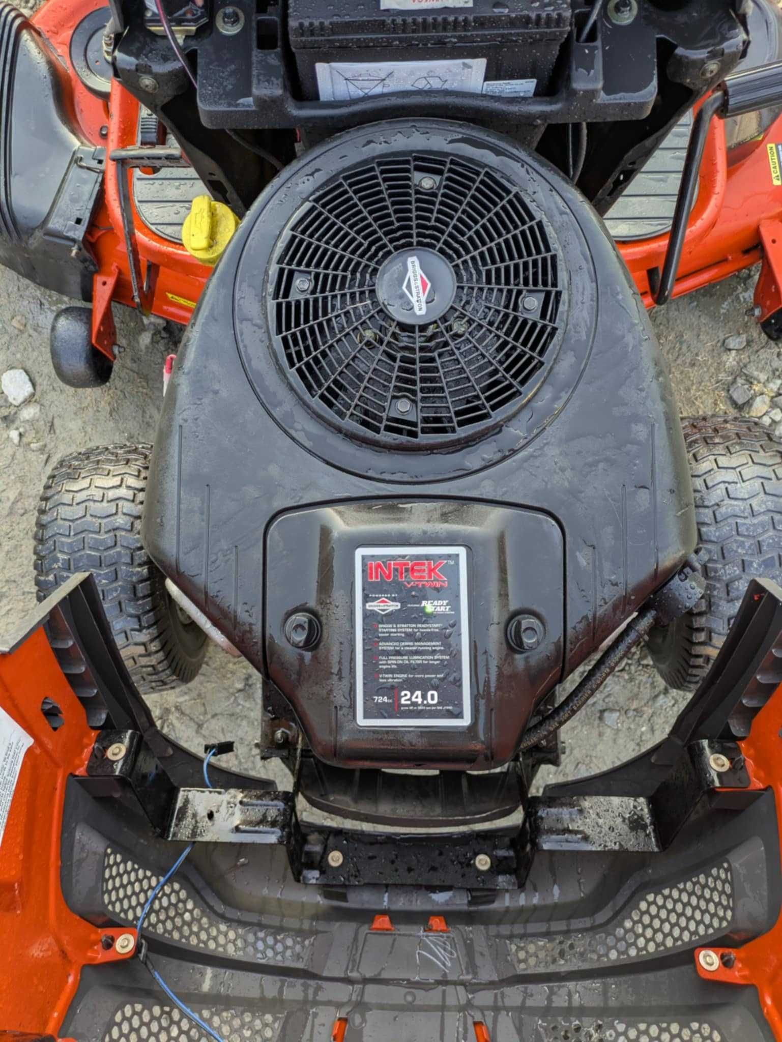 Kosiarka traktorek Husqvarna YTA 24V48 24KM V2  Briggs Hydro Tempo 130