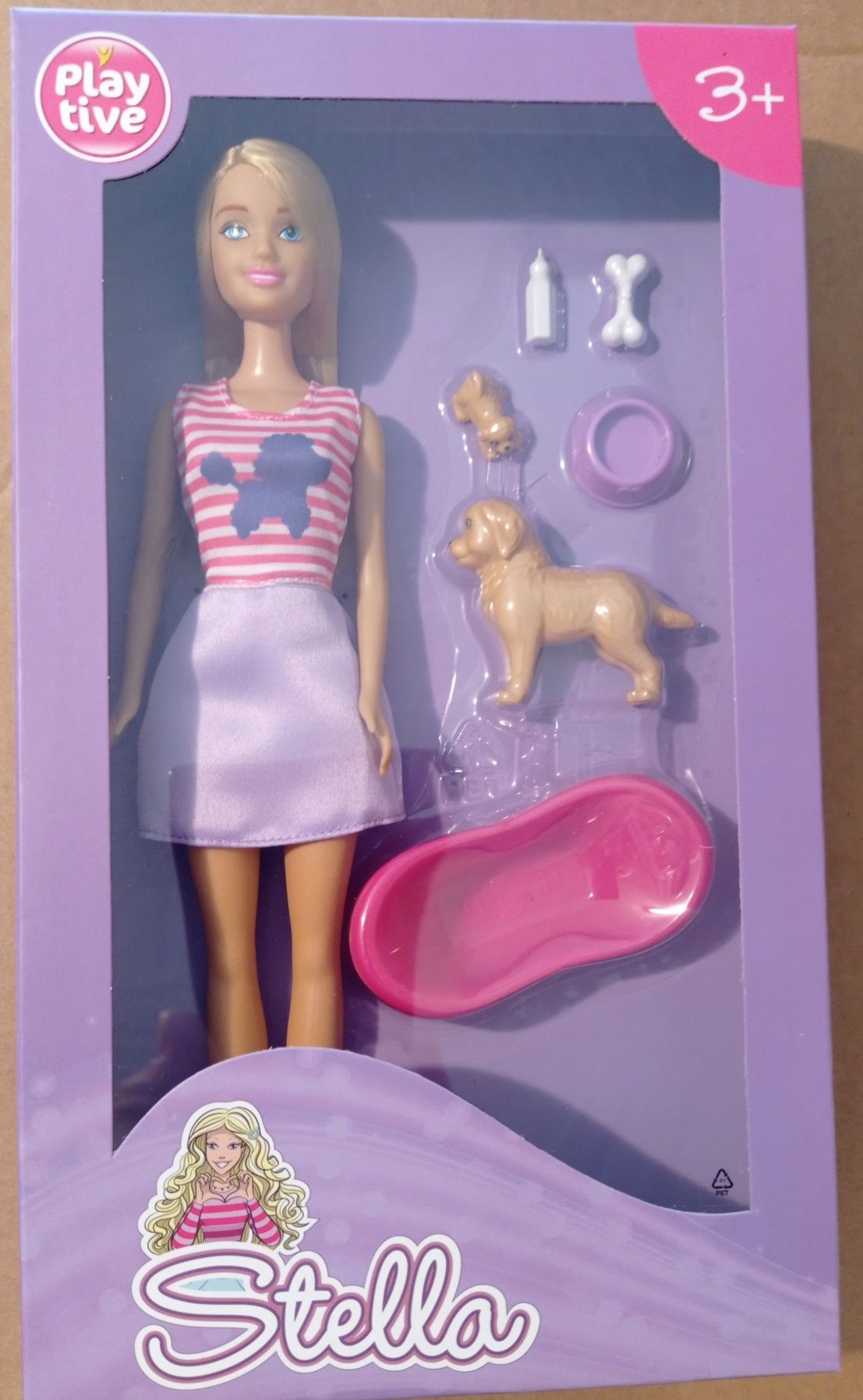 Lalka Stella 30cm zestaw z pieskiem jak Barbie