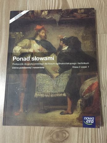 Ponad słowami podręcznik do języka polskiego