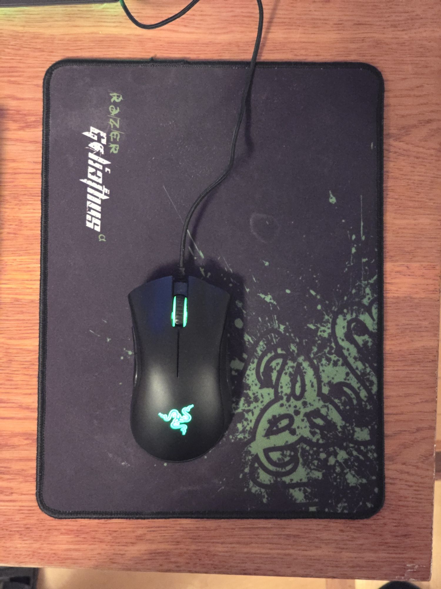 Оригінал ігрова миша Razer Deathadder стан майже новий