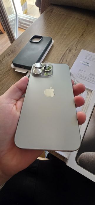 iPhone 15 Pro Max 256GB Tytan Naturalny Stan Idealny
