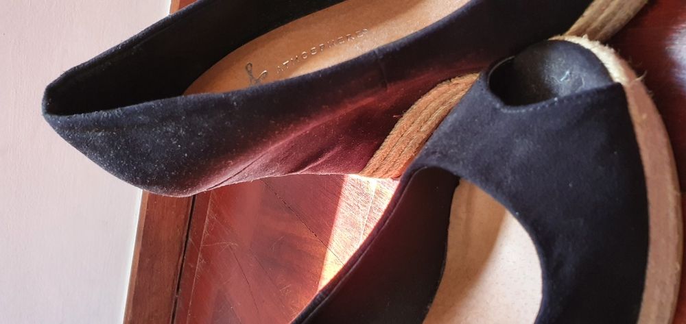 Sapatos Cunha pretos Tamanho 39 (Primark)