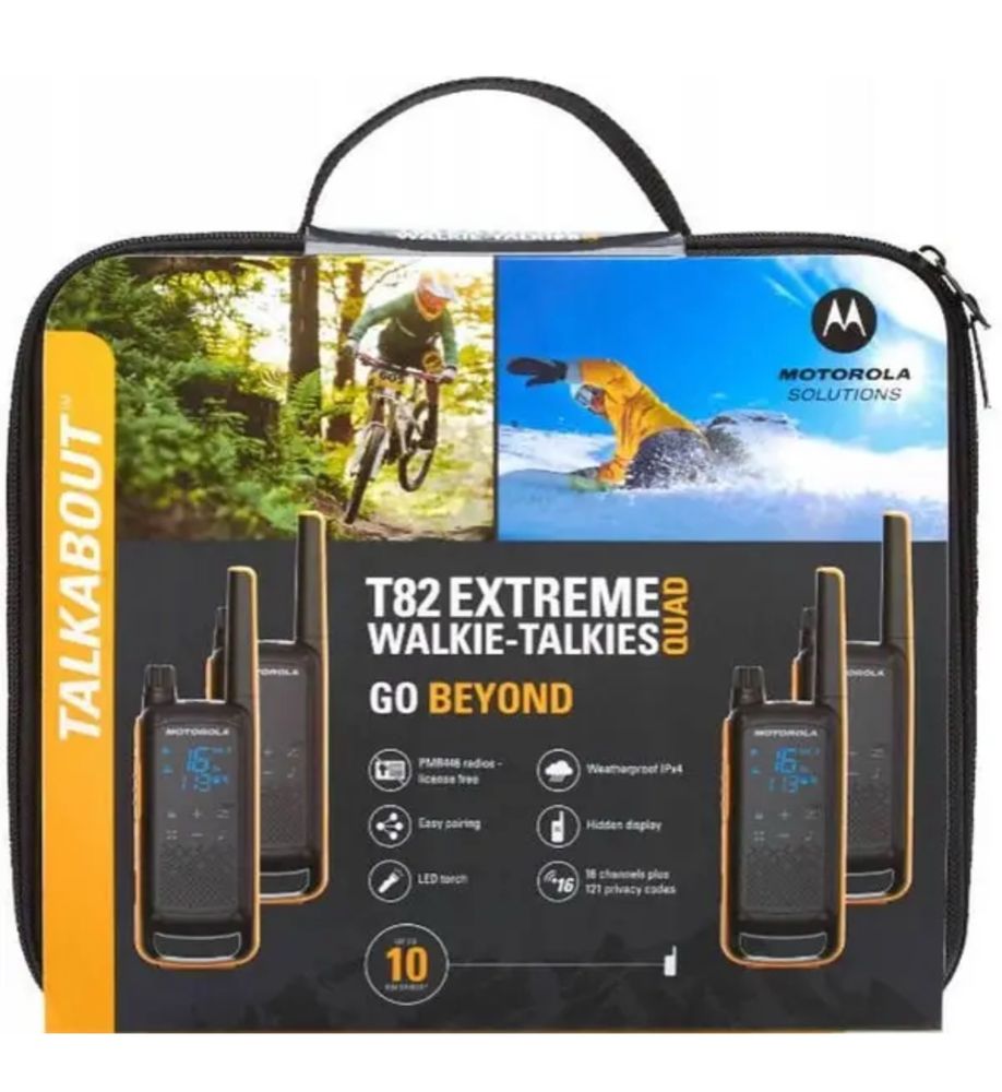 Рація Motorola Talkabout T82 Extreme Quad Pack