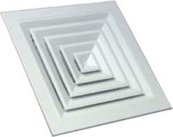 Диффузор вентиляционный потолочный приточно-вытяжной алюминиевый