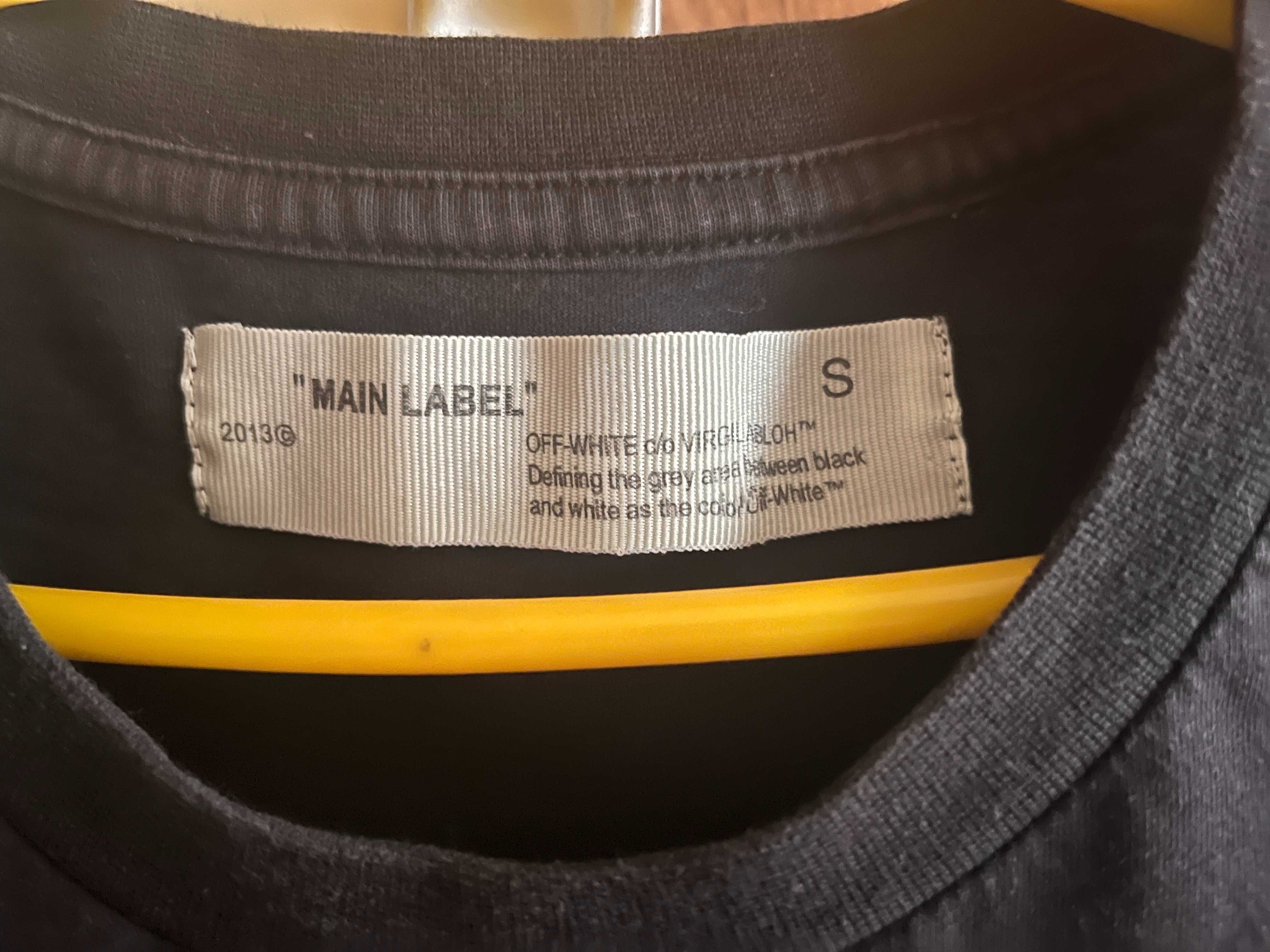 Off-White Virgil Abloh Graphic T Shirt