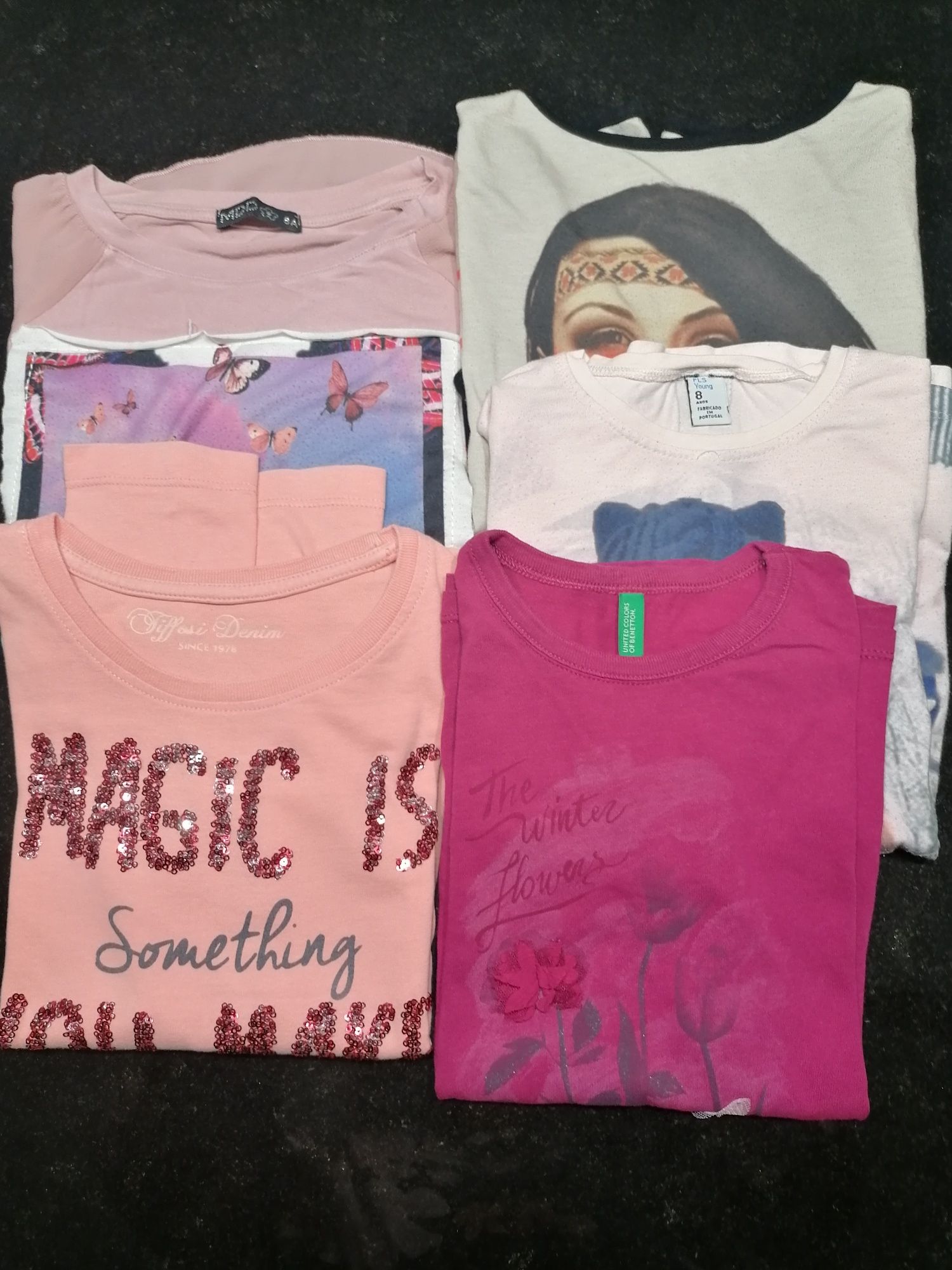 6 fantasticas sweet shirts menina 8 anos.