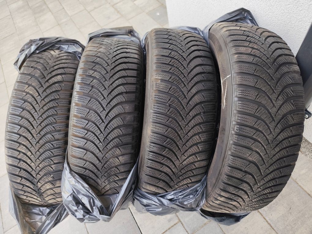 Opony zimowe 185/65/15 hankook 4 sztuki